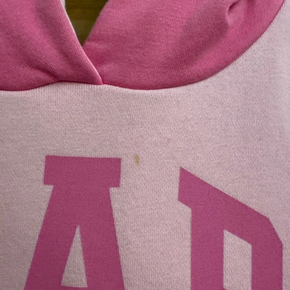 GAP 8/9 Pink Colorblock Barbie Pullover Hoodie Barbiecore Girly Preppy Cozy